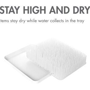 Boon Lawn Countertop Bottle Drying Rack, White BNIB